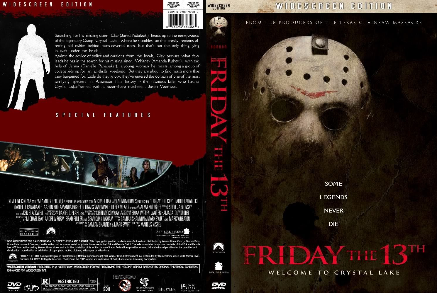 Friday The 13th (2009) - Custom DVD Cover 7 Photo By Cinemink | Photobucket